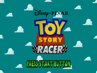 Toy Story Racer title screen for Playstation